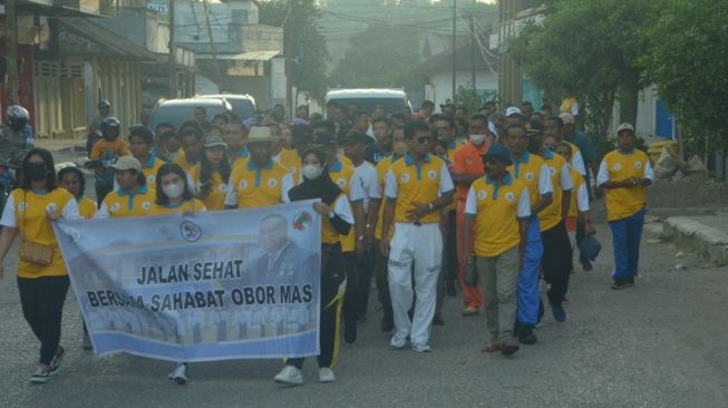 GM KSP Obor Mas dan Wabup Belu Hadiri Jalan Sehat Bersama