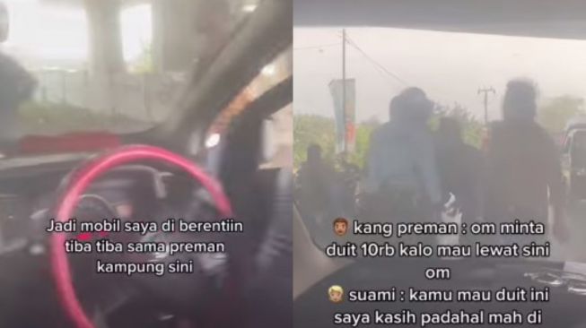 Preman Palak Pemobil Ternyata Anggota TNI, Langsung Mohon Ampun Cium Tangan