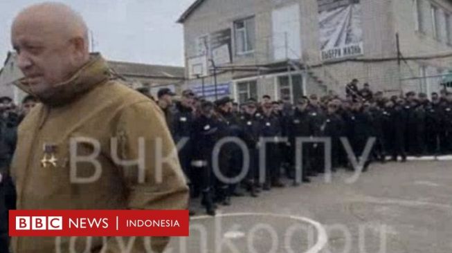 Bos Tentara Bayaran Rusia Terlihat Merekrut Para Narapidana