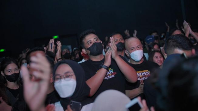 Wali Kota Medan Bobby Nasution di event bertajuk UMKM/Koekraf Expo 2.0. [dok Pemkot Medan]
