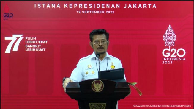 Ketersediaan Kedelai Hingga Bawang Merah Masih Cukup, Mentan Sebut Jokowi Perintahkan Terus Lakukan Penanaman