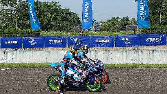 Balap Yamaha Sunday Race bertujuan memfasilitasi para pengguna sepeda motor produksi Yamaha di Tanah Air [Suara.com/Manuel Jeghesta Nainggolan].