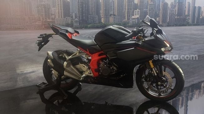 PT Astra Honda Motor (AHM) menghadirkan New Honda CBR250RR [Suara.com/Manuel Jeghesta Nainggolan].