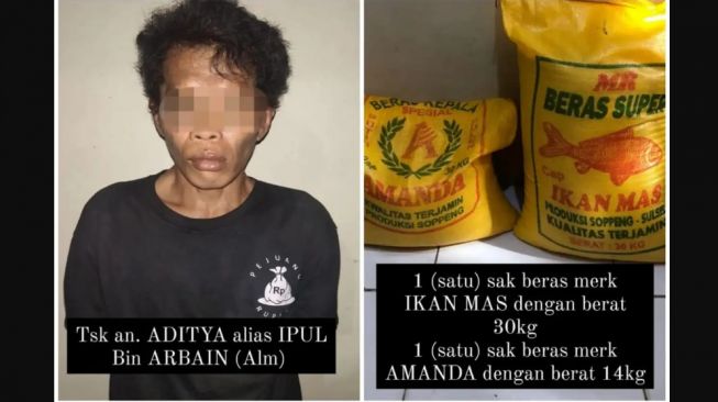 MA Diamankan Polsek Kusan Hilir karena Berkali-kali Lakukan Aksi Pencurian. Korban Rugi Rp 4,2 Juta