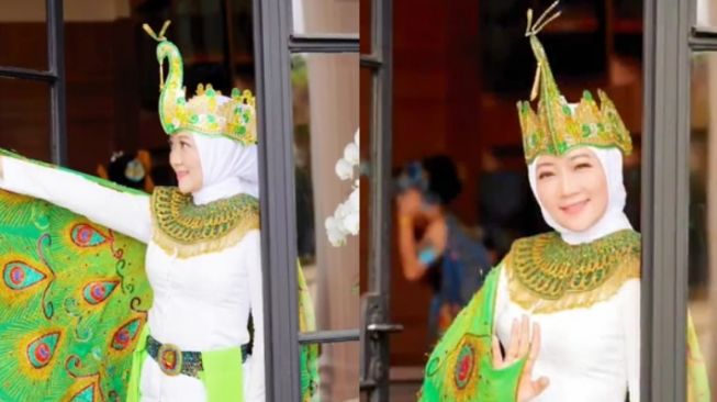 Atalia Praratya Menari Merak di Gedung Sate, Warganet Puji Kecantikannya