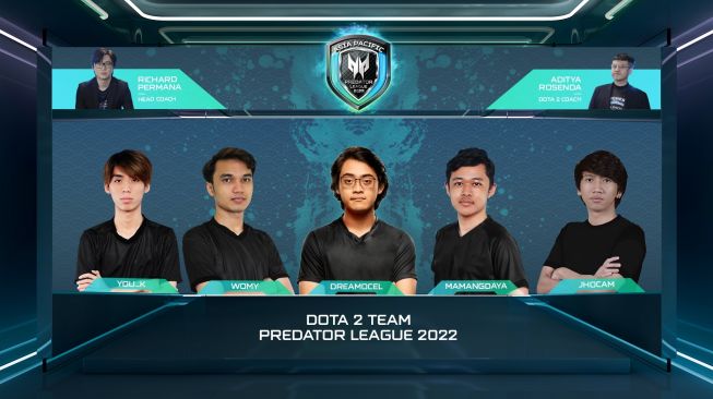 Pemain DOTA2 di ajang Grand Final Asia-Pacific Predator League 2022. [Acer Indonesia] 