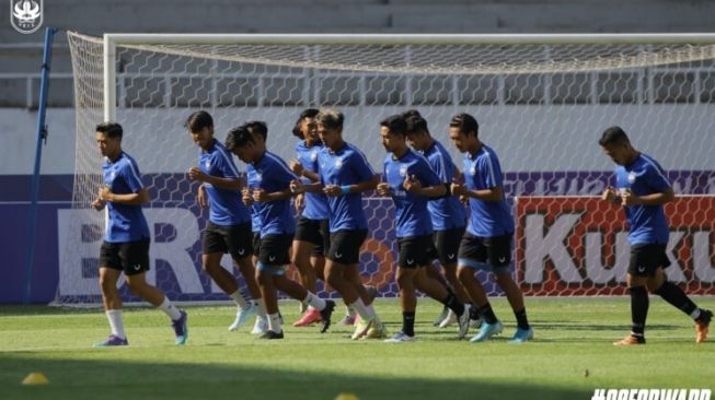 Para pemain PSIS Semarang saat menjalani latihan rutin. [Dok PSIS Semarang]