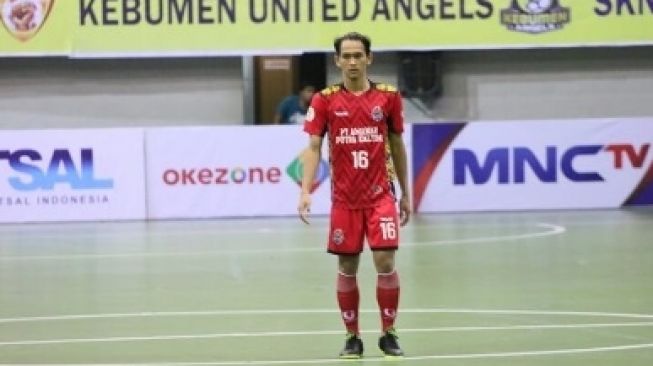 Pemain Timnas Futsal Indonesia Muhammad Fajriyan. [Instagram@fajriyanelbajrie]