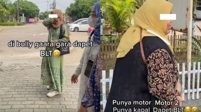 Keras! Emak-emak Sindir Pedas Depan Muka Ibu Lain: Bayar Perawatan Muka aja 700, Dapet BLT 600