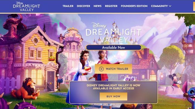 Spesifikasi PC Main Disney Dreamlight Valley