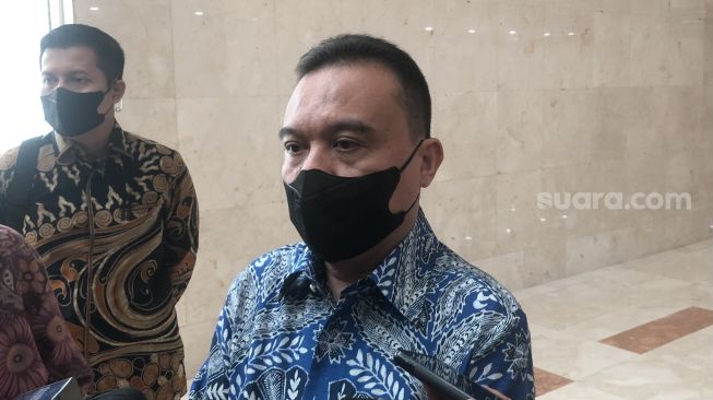 Ketua Harian DPP Partai Gerindra Sufmi Dasco Ahmad. (Suara.com/Novian)