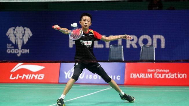 Tunggal Putra U-15 PB Djarum, Calvin Kennedy Chendrawinata. [Yuzu Isotinic Magelang Open 2022]