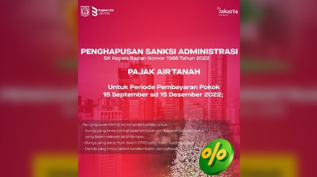 Sejumlah Sanksi Administrasi Pajak Daerah 2022 Dihapus, Ini Dia Detailnya