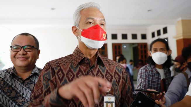 Gubernur Jawa Tengah Ganjar Pranowo.