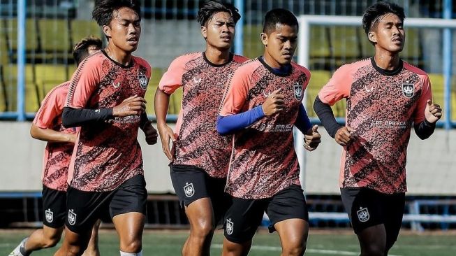 PSIS Semarang sudah kembali menggelar aktivitas latihan usai menjalani libur pasca laga pekan ke-10 BRI Liga 1 2022/2022. [Dok PT LIB]