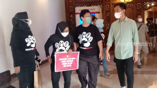 DMFI Bertemu Gibran di Balai Kota, Bahas Aturan Pelarangan Perdagangan Anjing di Solo