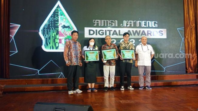 Tujuh Lembaga Terima AMSI Jateng Digital Awards, Berikut Daftarnya