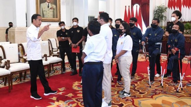 Timnas Sepak Bola Amputasi Lolos ke Piala Dunia, Jokowi: Saya Titip Nama Indonesia