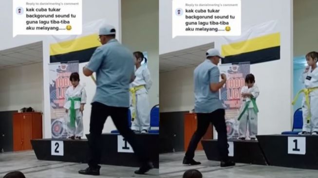 Jadi Runner Up Lomba Taekwondo, Ekspresi Anak Ini Terima Medali Bikin Gemas