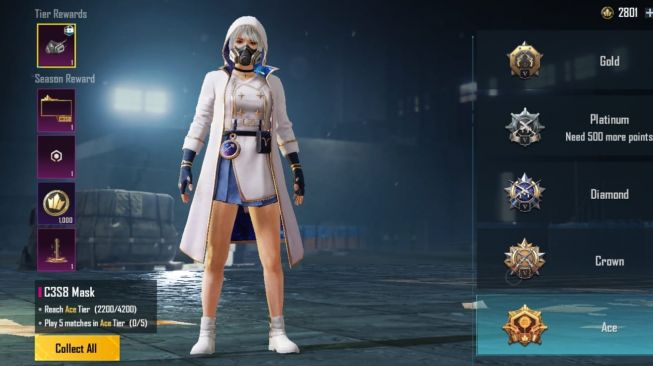 Skin PUBG Mobile Cycle 3 Season 8. [PUBG Mobile Indonesia]