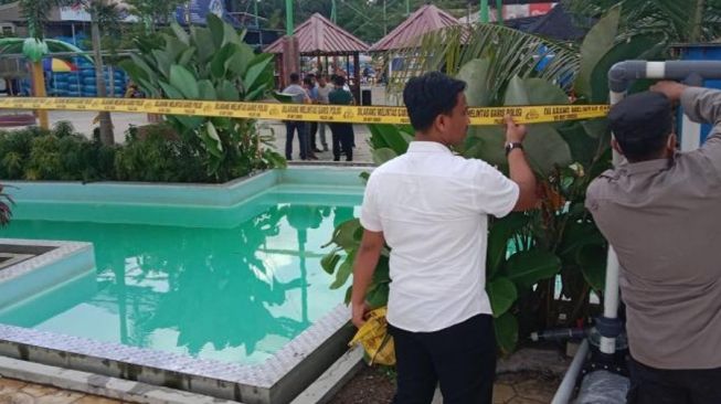 Rombongan Anak TK di Deli Serdang Rekreasi ke Kolam Renang, Seorang Meninggal Usai Terjatuh ke Kolam Sedalam 1,4 Meter