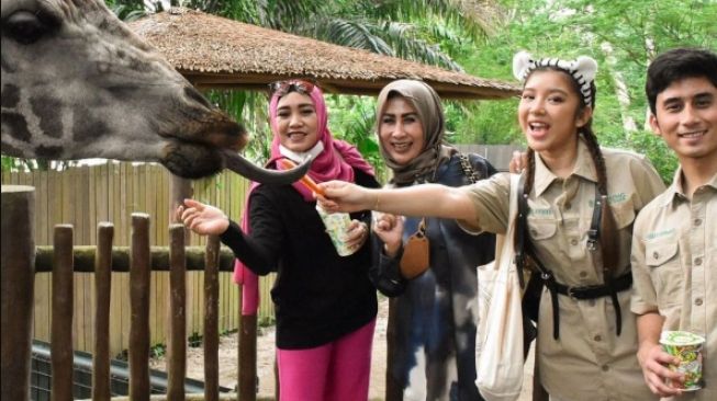  Momen Liburan Alshad Ahmad dan Tiara Andini di Singapura (Instagram/alshadahmad)