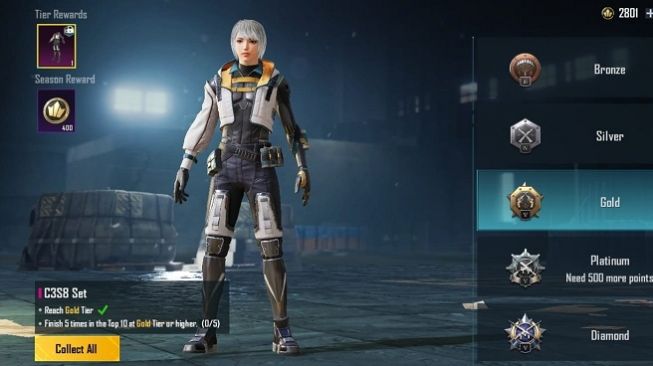 Skin PUBG Mobile Cycle 3 Season 8. [PUBG Mobile Indonesia]