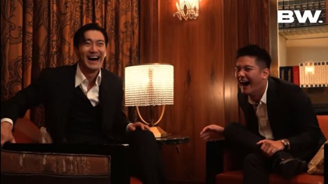 Momen Pertemuan Siwon dan Boy William (YouTube/BW)