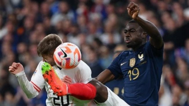 Prancis tekuk Austria 2-0 dalam lanjutan UEFA Nations League A di Stade de France, Paris pada Jumat (23/09) dini hari WIB. (AFP)