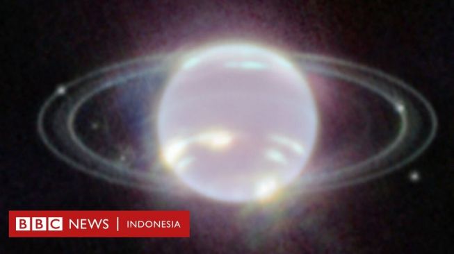 Cincin Neptunus Berhasil Dipotret Menggunakan Teleskop James Webb