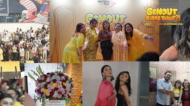 Potret Marshanda di Gala Premiere Gendut Siapa Takut? (Instagram/@marshanda99)