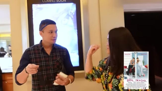 Momen Olivia Allan Sewa Bioskop (YouTube/The Sumargo's)