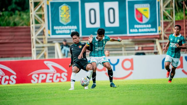 Hasil Liga 2: Ditahan Imbang Persikab Bandung, Nusantara United Terbenam di Jurang Degradasi