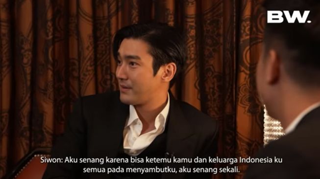 Momen Pertemuan Siwon dan Boy William (YouTube/BW)