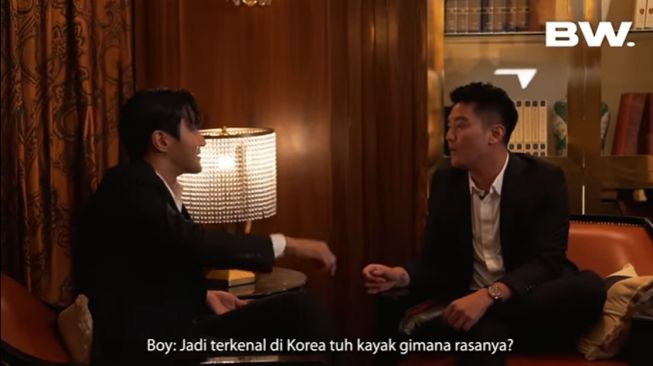 Momen Pertemuan Siwon dan Boy William (YouTube/BW)