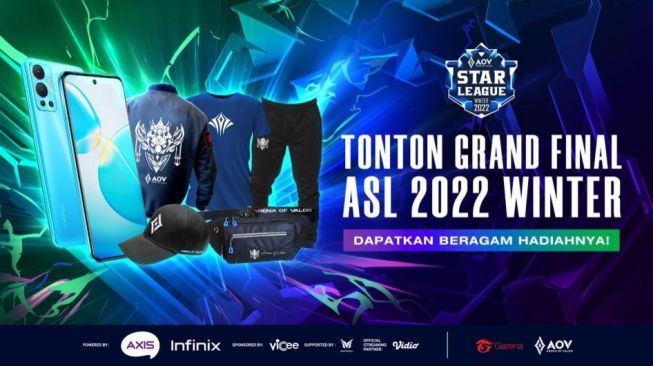 Grand Final AOV Star League 2022 Winter. [Garena Indonesia]