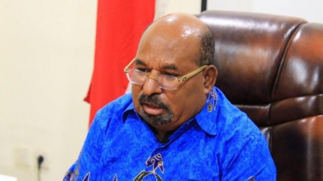 Gubernur Papua, Lukas Enembe. (Antara)