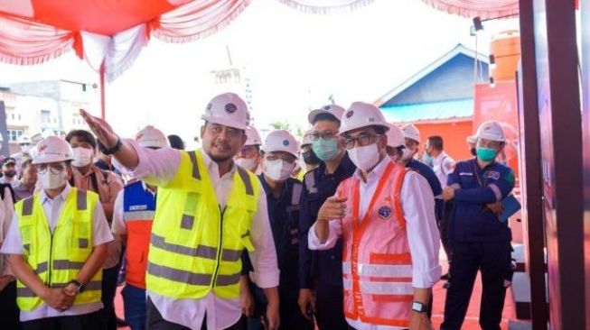 Tahun 2024, Jalur Layang Kereta Api Medan-Binjai Dapat Digunakan