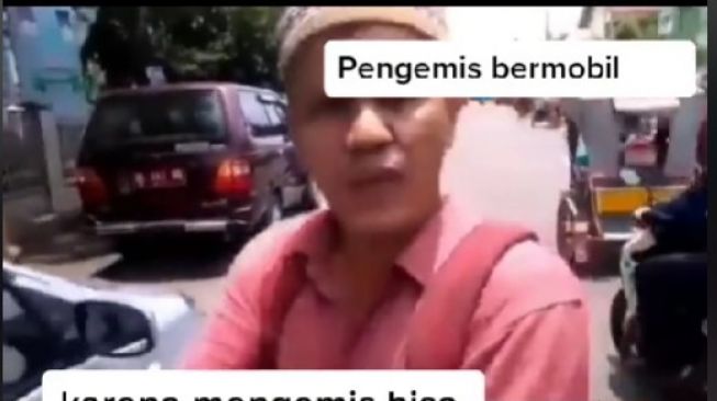 Video Viral Pengemis Bawa Mobil Mewah, Ketahuan Malah Ngamuk, Warganet: Tandai Mukanya!