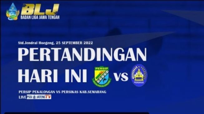 Jaminan Seru! Ini Link Live Streaming Liga 3 Jateng Persip Pekalongan vs Persikas Kabupaten Semarang