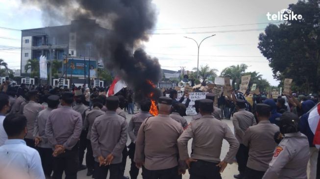 Peringatan Tiga Tahun Penembakan Kasus Randi dan Yusuf, Mahasiswa di Kendari: Keadilan Mati di Tangan Oligarki