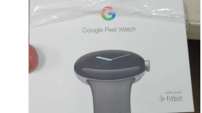 Kotak ritel Google Pixel Watch [Gizmochina]