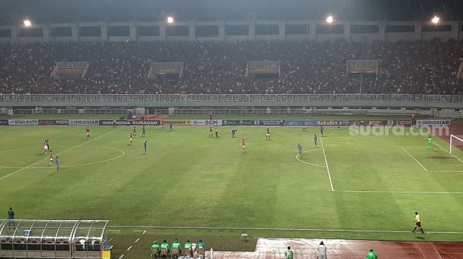 Dimas Drajad Cetak Gol Cepat, Timnas Indonesia Ungguli Curacao di Babak Pertama