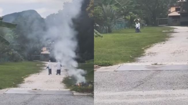 Demi Pergi ke Masjid Bersama, Kakek Ini Antar Jemput Sahabatnya yang Sudah Tak Bisa Melihat