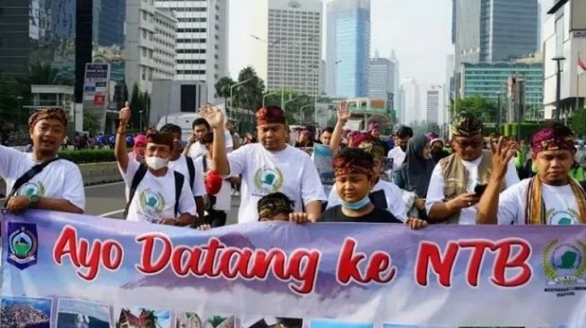 Warga NTB di Perantauan Kampanyekan Wisata Ayo Datang ke Lombok Dan Sumbawa