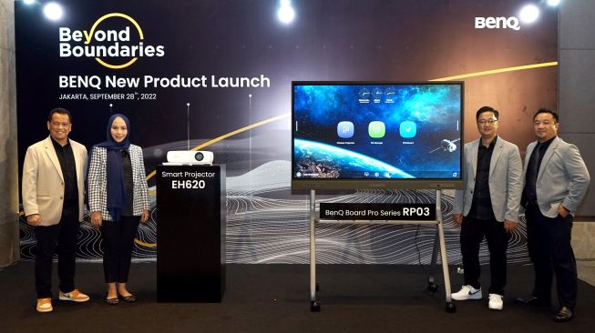 Monitor Mewah BenQ Board Pro Series RP03 Diluncurkan ke Indonesia, Harga Mulai Rp 92 Juta