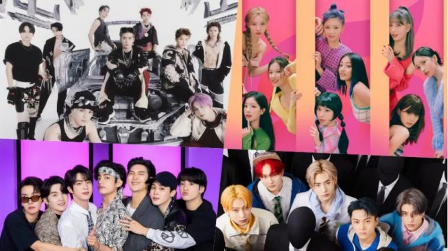 NCT 127, BTS, TWICE Hingga ENHYPEN Puncaki Chart Album Dunia Billboard!