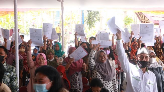 Kembangkan UMKM di Kulon Progo, Puluhan Pelaku Usaha Terima NIB