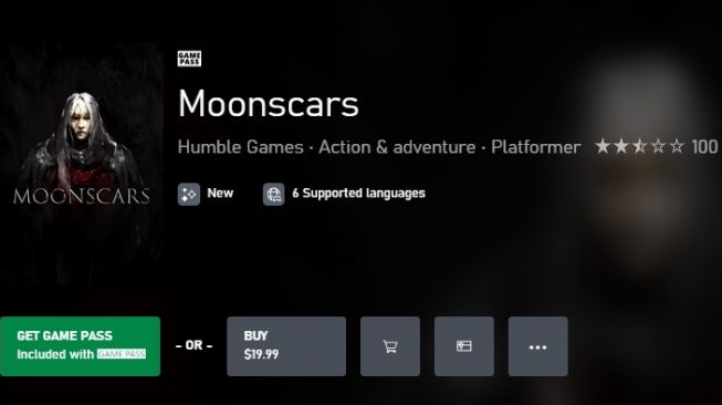 Moonscars . [Xbox]