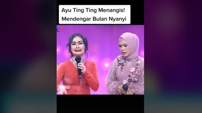 Ayu Ting Ting Dibuat Menangis saat Dengarkan Lagu Bunga Pengantin, Netizen: Kisah Ayu sama Enji